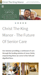 Mobile Screenshot of christthekingmanor.org